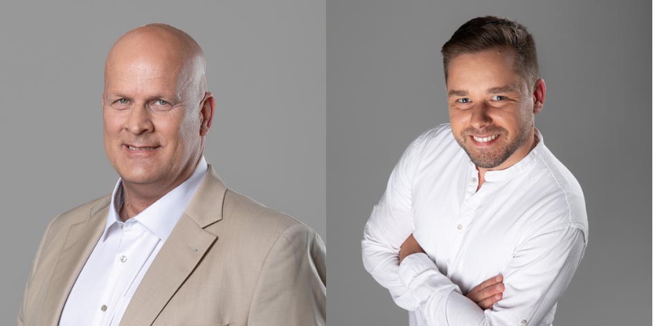 V.l.n.r.: Olaf Hartmann, Pascal Merk